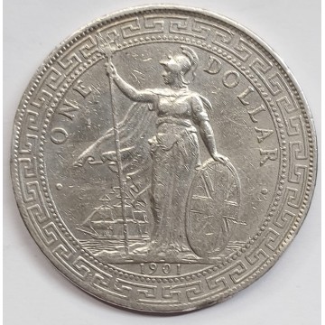 Bombay trade dollar 1901...