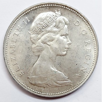Canada dollaro dollar 1965...