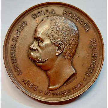 Umberto I medaglia 1888...