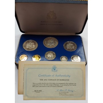 Barbados monete coins set...