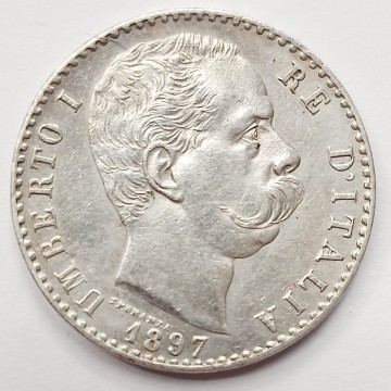 Regno d'Italia 2 lire 1897...
